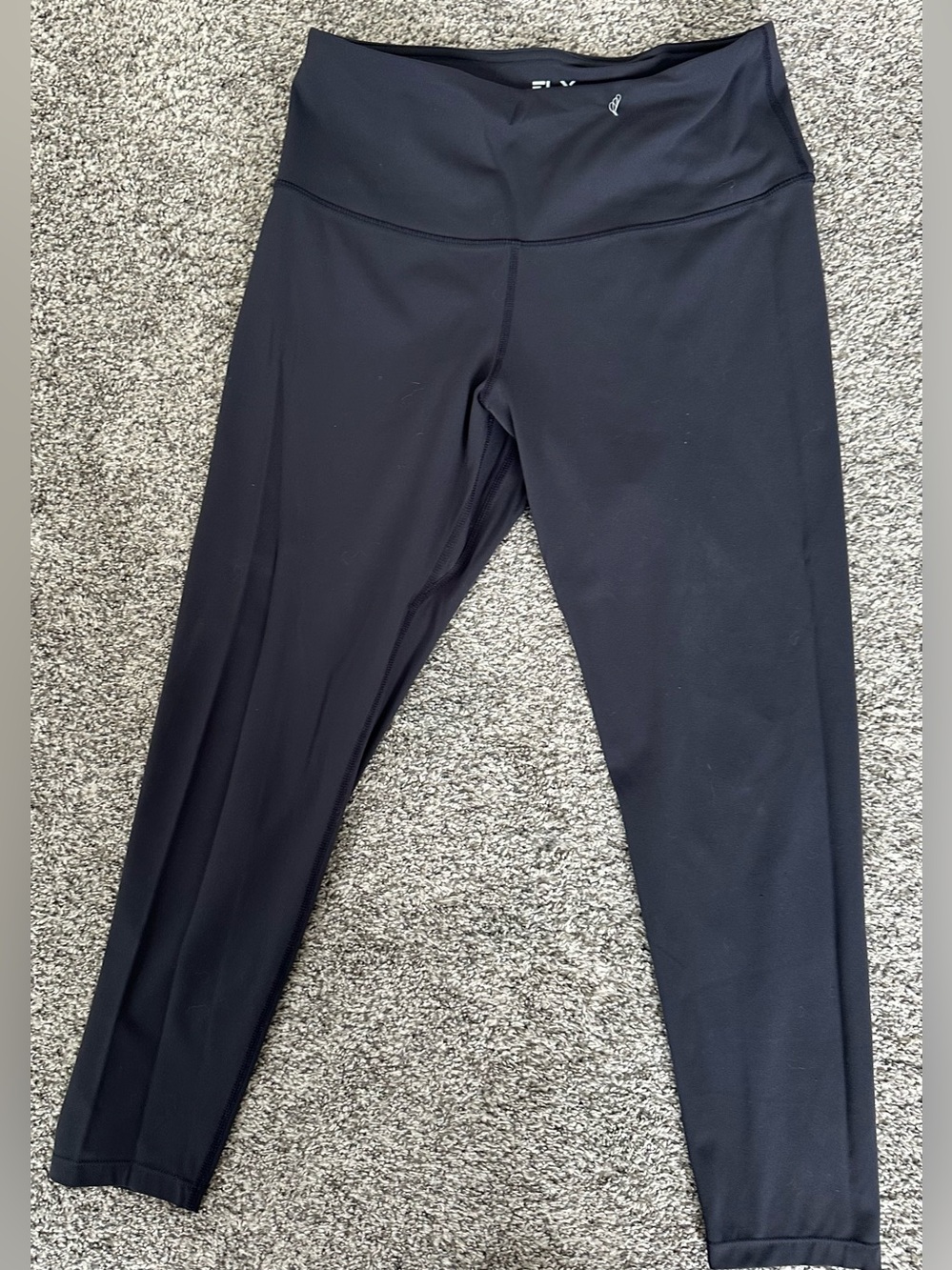 FLX High-Waist Black Active Leggings